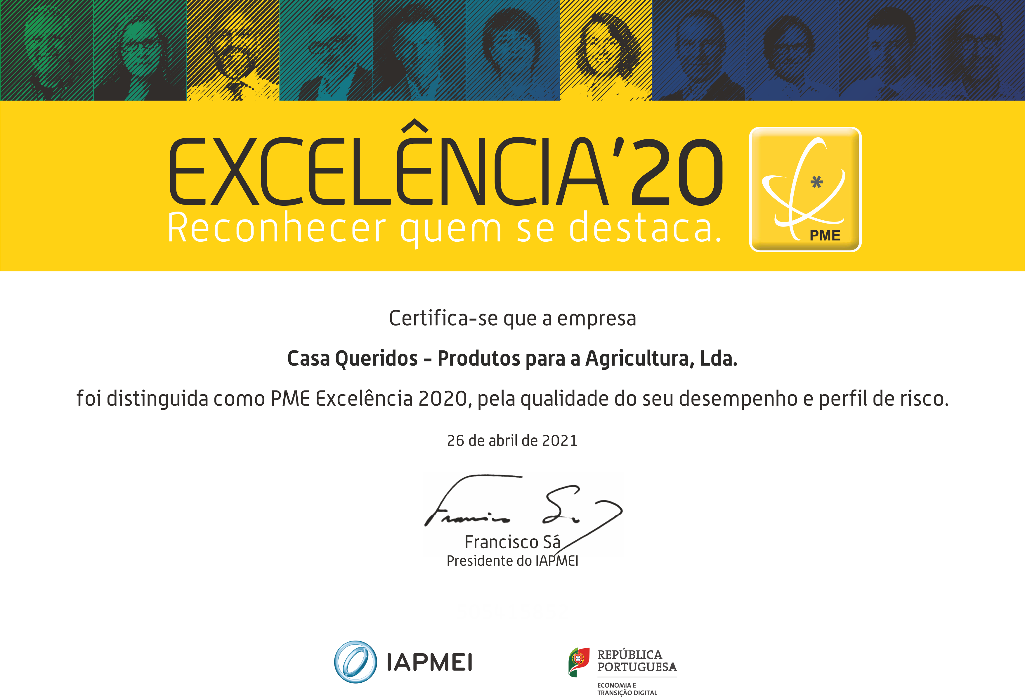 PME EXCELÊNCIA 2020 PME EXCELÊNCIA 2020