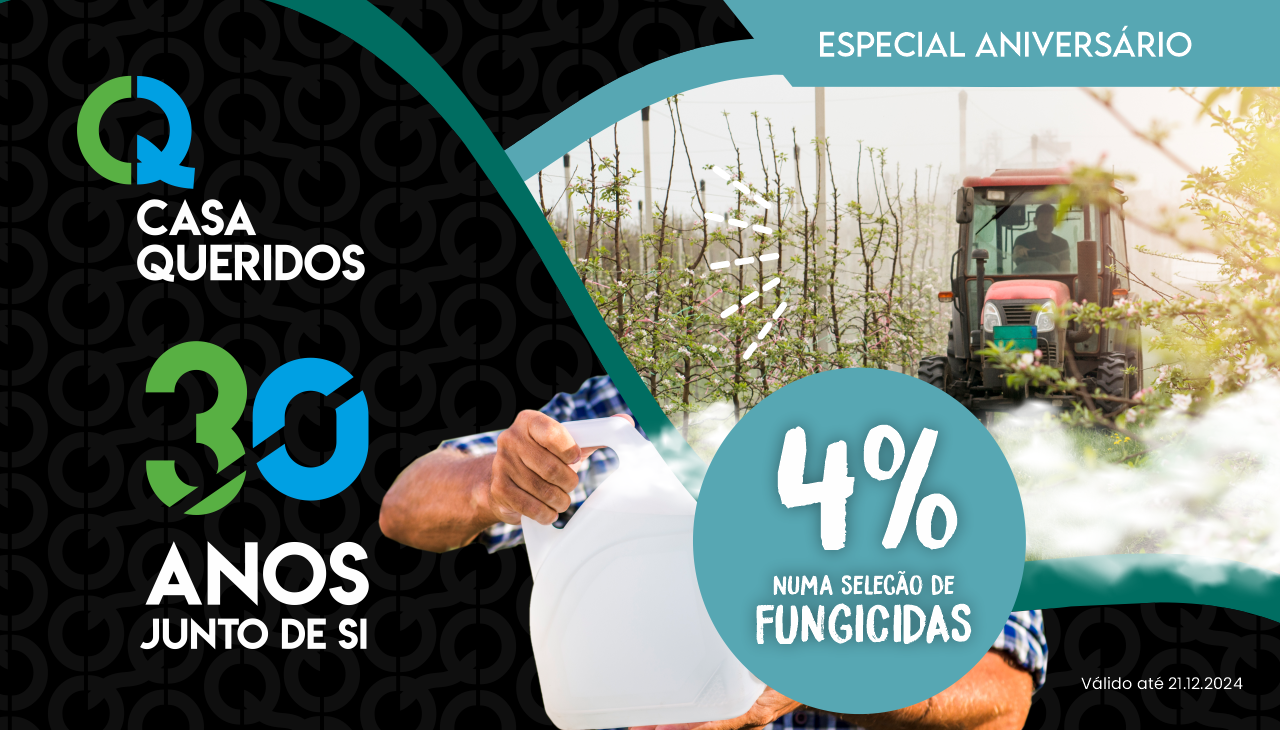 CAMPANHA FUNGICIDAS - DESCONTOS 30 ANOS CASA QUERIDOS CAMPANHA FUNGICIDAS - DESCONTOS 30 ANOS CASA QUERIDOS