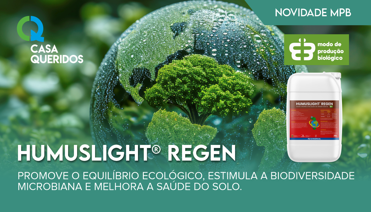 HUMUSLIGHT® REGEN - ADUBO ORGÂNICO AUTORIZADO EM MPB HUMUSLIGHT® REGEN - ADUBO ORGÂNICO AUTORIZADO EM MPB