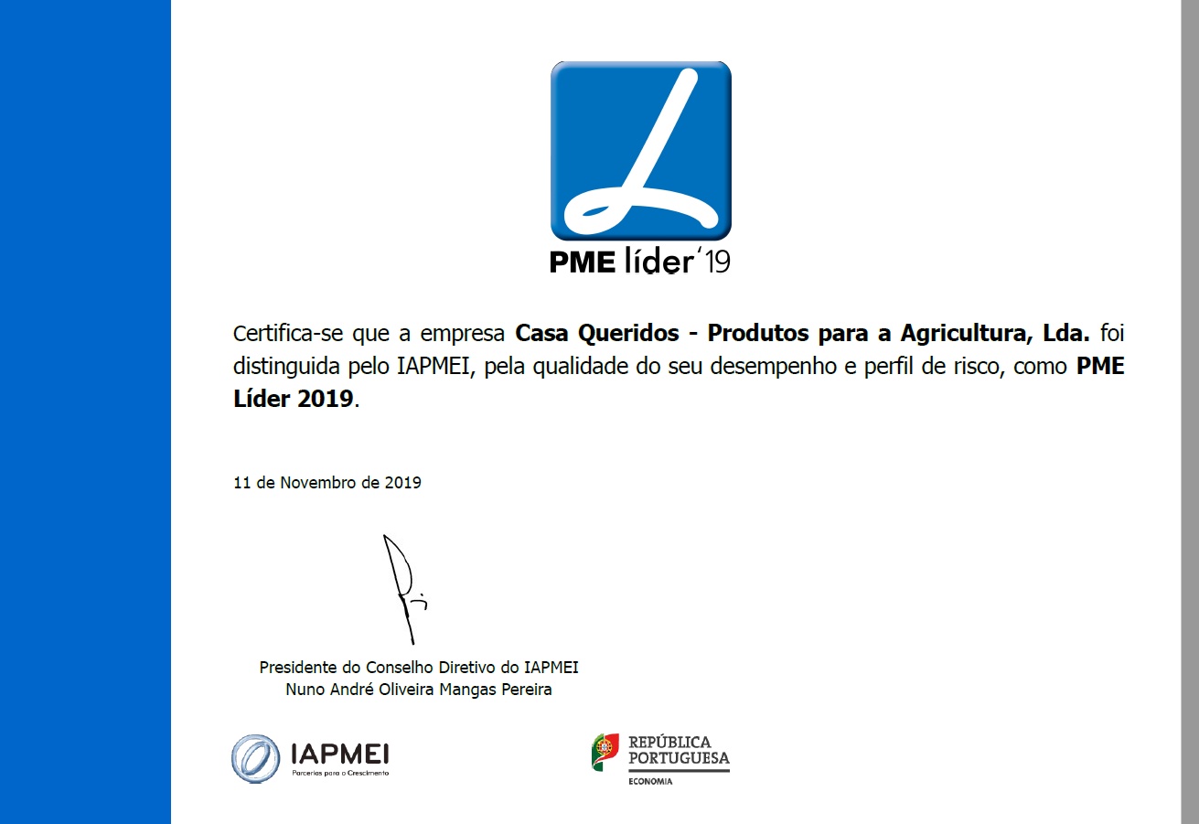 Casa Queridos PME Líder 2019 Casa Queridos PME Líder 2019