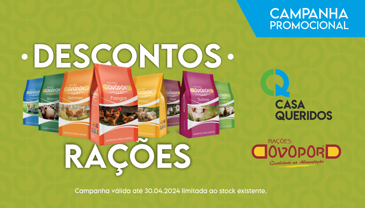 DESCONTOS EM TODAS AS RAÇÕES OVOPOR DESCONTOS EM TODAS AS RAÇÕES OVOPOR