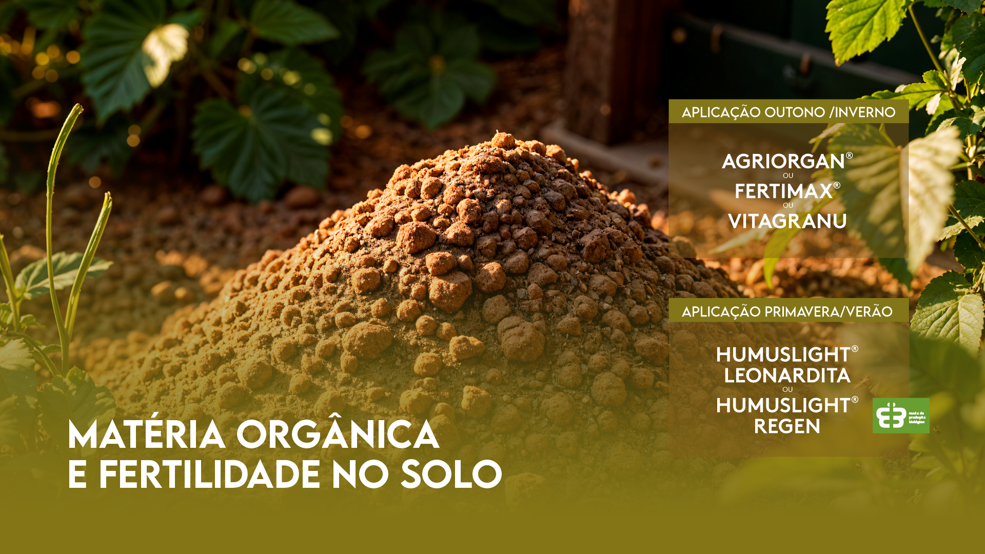 MAT�RIA ORG�NICA E FERTILIDADE NO SOLO