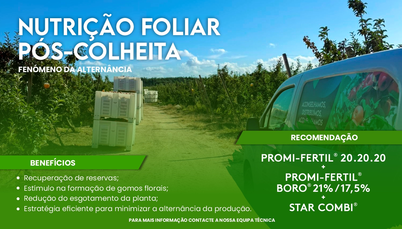 NUTRI��O FOLIAR P�S-COLHEITA
